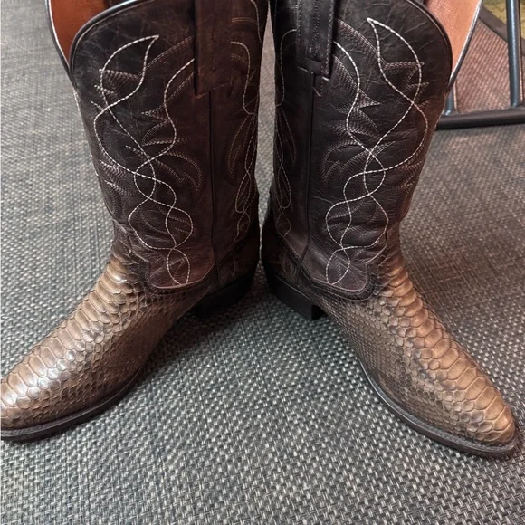 Dan Post Python Boots - Picture 3 of 10